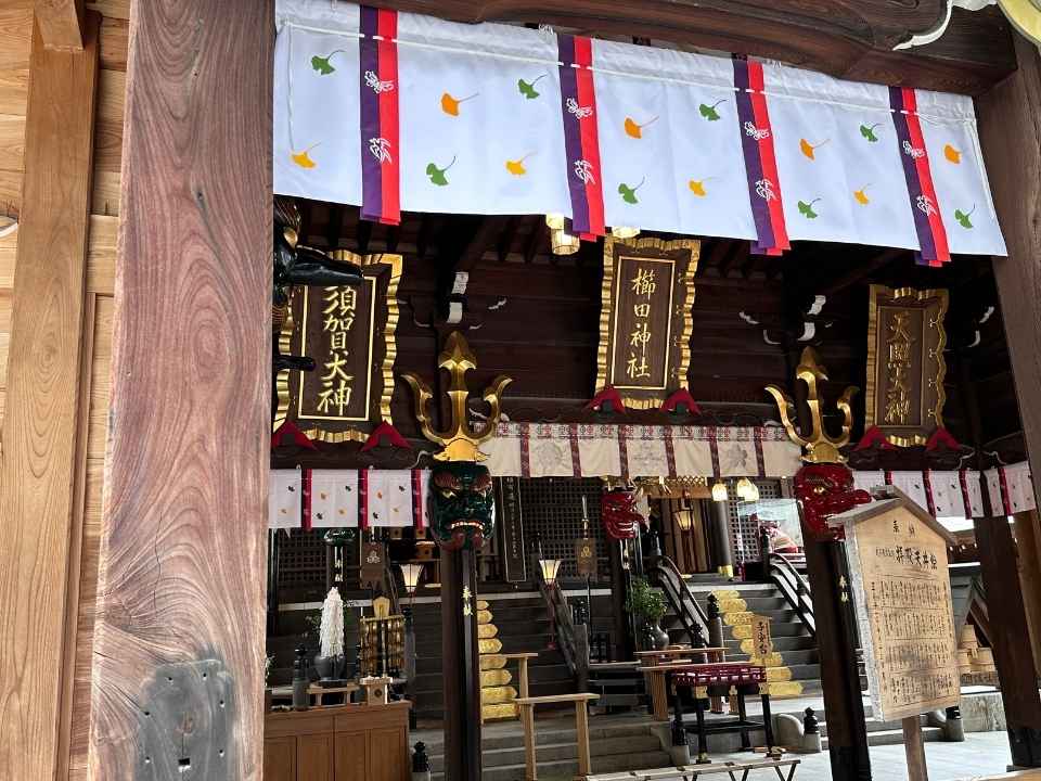 福岡博多の櫛田神社の本殿の御祭神